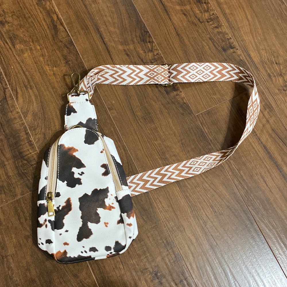 Cow Print Bag